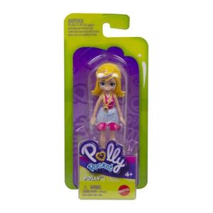 Polly Pocket Boneca Óculos Rosa - Mattel