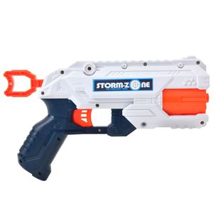 Lançador de Dardos Guns Master 24 Dardos Branco - Brinkzania