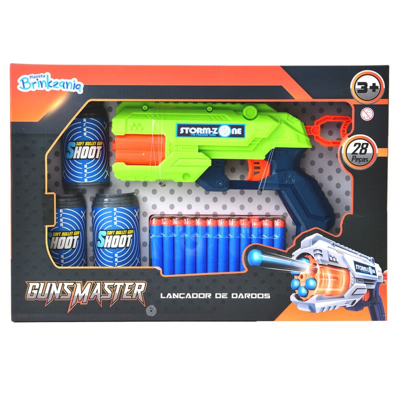 Lancador-de-Dardos-Guns-Master-24-Dardos-Verde---Brinkzania