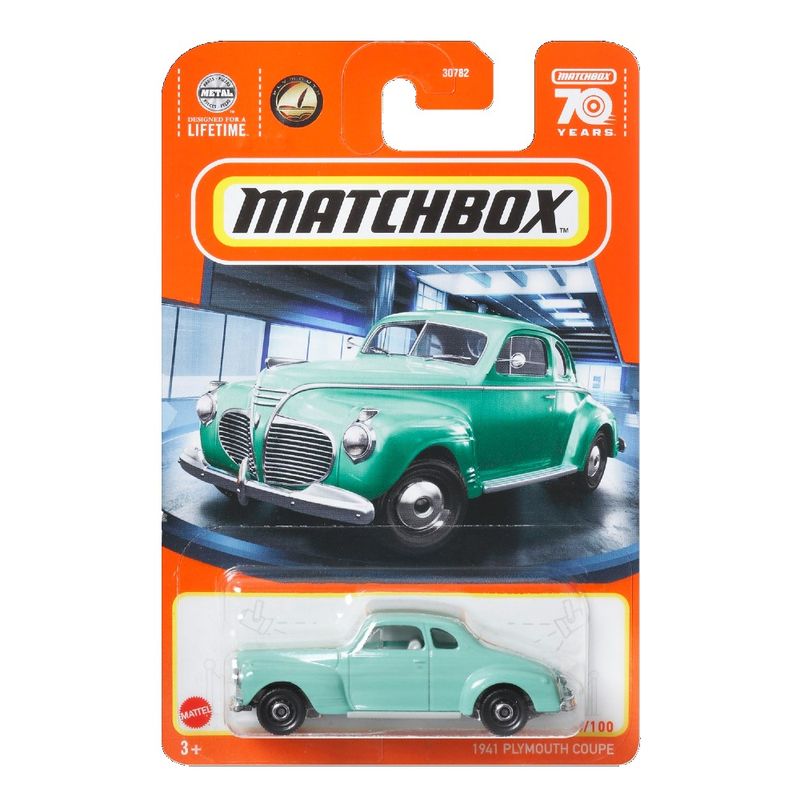 Matchbox-Basics-1941-Plymouth-Coupe---Mattel