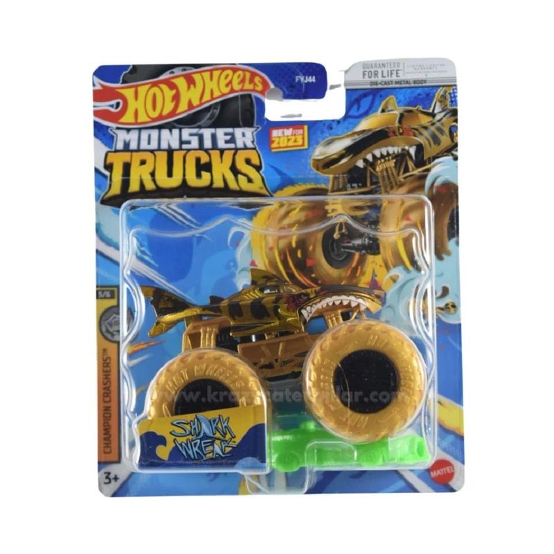 Hot-Wheels-Monster-Trucks-Shark-Wrear---Mattel