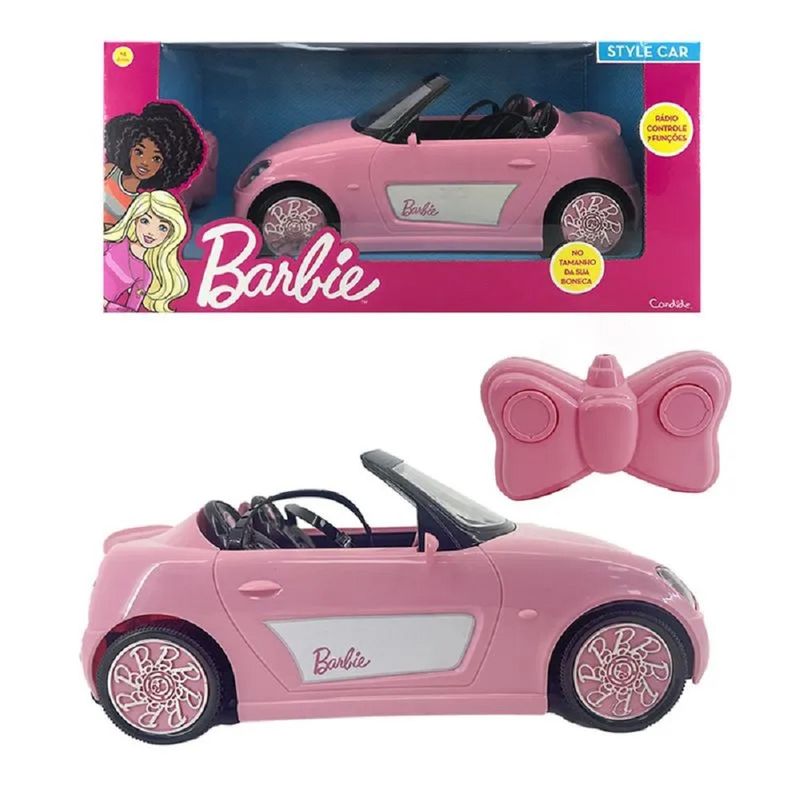 Carro-Controle-Remoto-7-Funcoes-Barbie-Style-Car---Candide