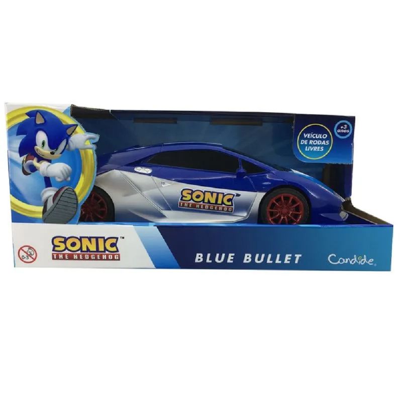 Carro-Roda-Livre-Sonic-Blue-Bullet---Candide