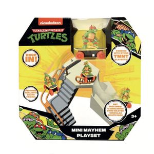 Tartarugas Ninja Playset com Skate e Corda - Candide