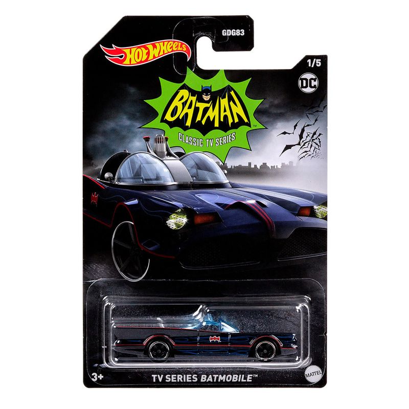 Hot-Wheels-Collector-Veiculo-Batmovel-Serie-de-TV---Mattel-