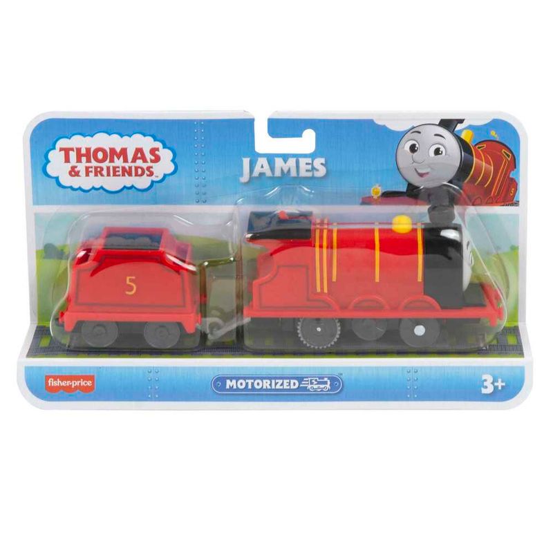 Trenzinho-Thomas-e-Seus-Amigos-Motor-de-Metal-James---Mattel