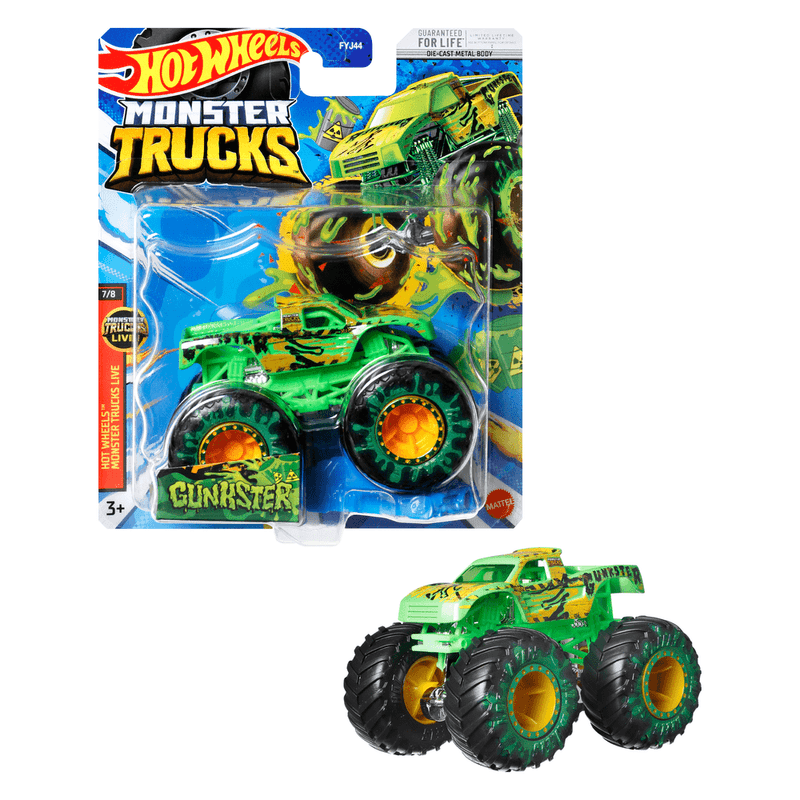 Hot Wheels Monster Trucks Hot Wheels 4 Vs Hot Wheels 1 - Mattel Toy Mania -  Loja ToyMania