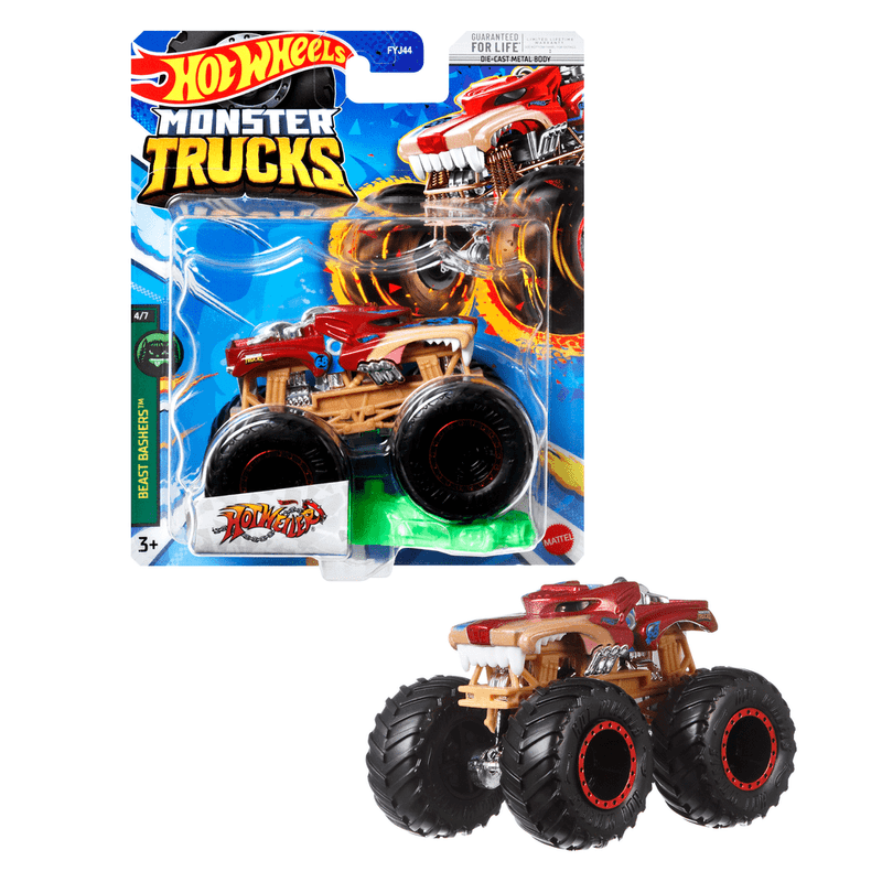 Hot-Wheels-Monster-Trucks-Veiculo-Hotweiler---Mattel