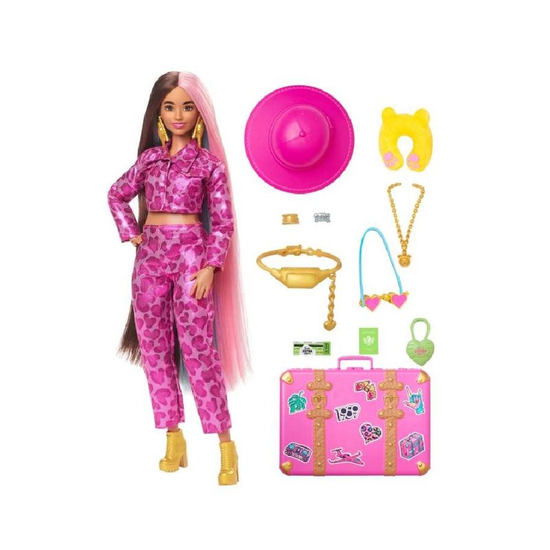 Fashion doll mattel barbie extra look da neve