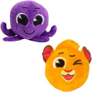 Kit Bolofofos Pelúcia Pow e Rick com Música - Fun Divirta-se