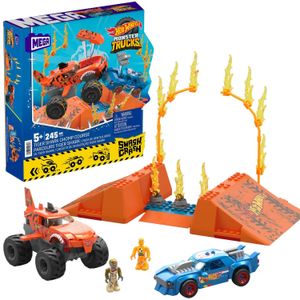 Hot Wheels Jogo de Construção Monster Trucks - Mattel