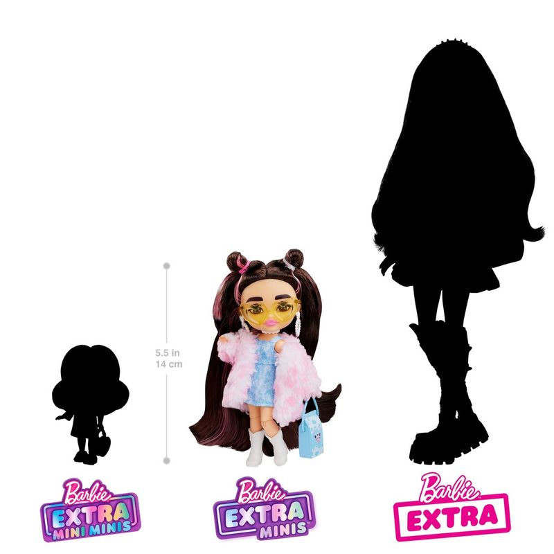 Barbie-Extra-Minis-Boneca-Jaqueta-de-Vaca-Cabeluda---Mattel-