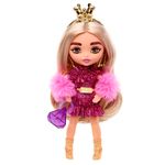 Barbie-Extra-Minis-Boneca-Vestido-de-festa-rosa---Mattel-