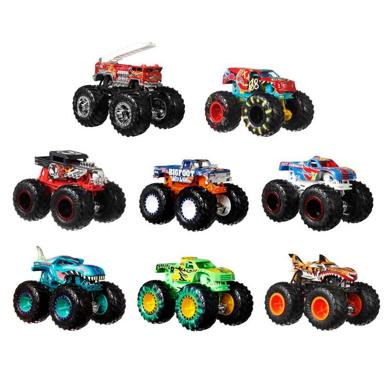 Hot-Wheels-Monster-Trucks-Pacote-8-carrinhos---Mattel