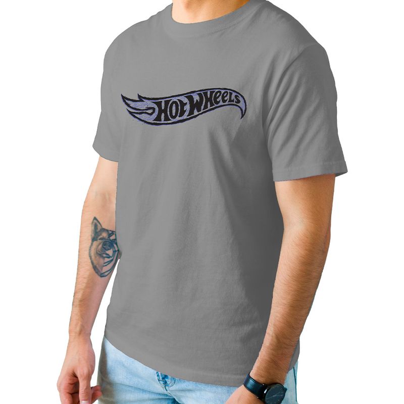 CamisetaHotWheelsCinzaGGFunDivirtase