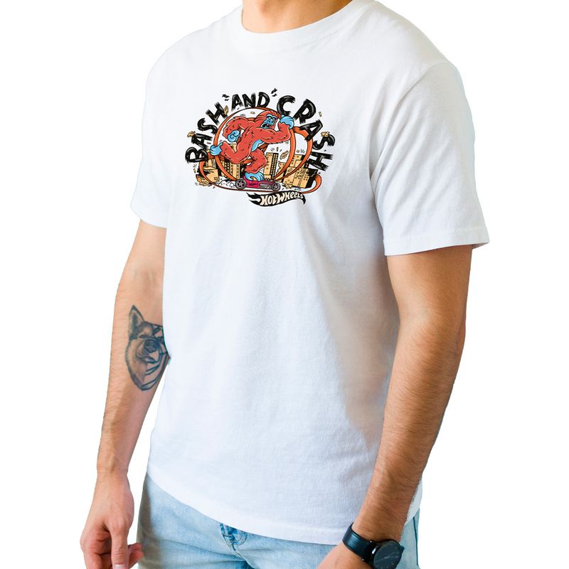 Camiseta-Hot-Wheels-Branco-GG---Fun-Divirta-se