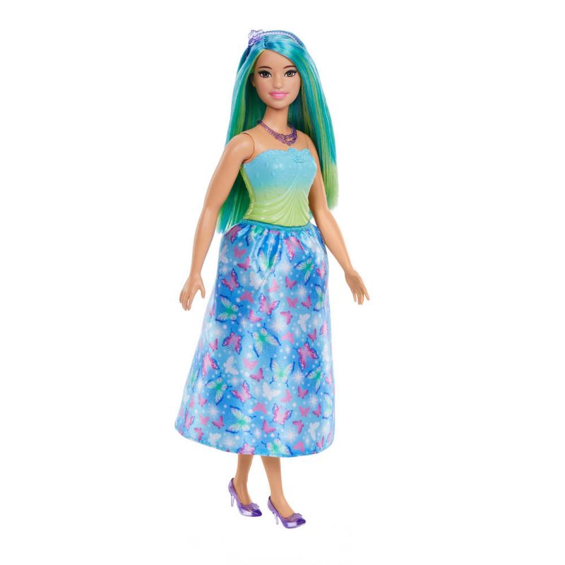 Barbie-Fantasia-Donzelas-Vestidos-de-Sonho-Verde---Mattel-