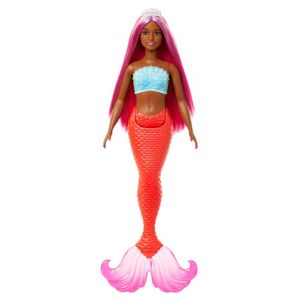 Barbie Fantasia Sereia com Cabelo Rosa - Mattel