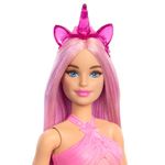 Barbie Fantasia Saias de Unic rnio de Sonho Rosa - Mattel 1