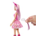 Barbie Fantasia Saias de Unic rnio de Sonho Rosa - Mattel 4