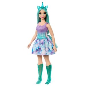 Barbie Fantasia Saias de Unicórnio de Sonho Verde - Mattel