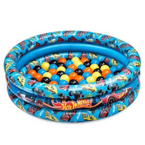 Piscina de Bolinhas Hot Wheels 25 bolinhas - Fun Divirta-se