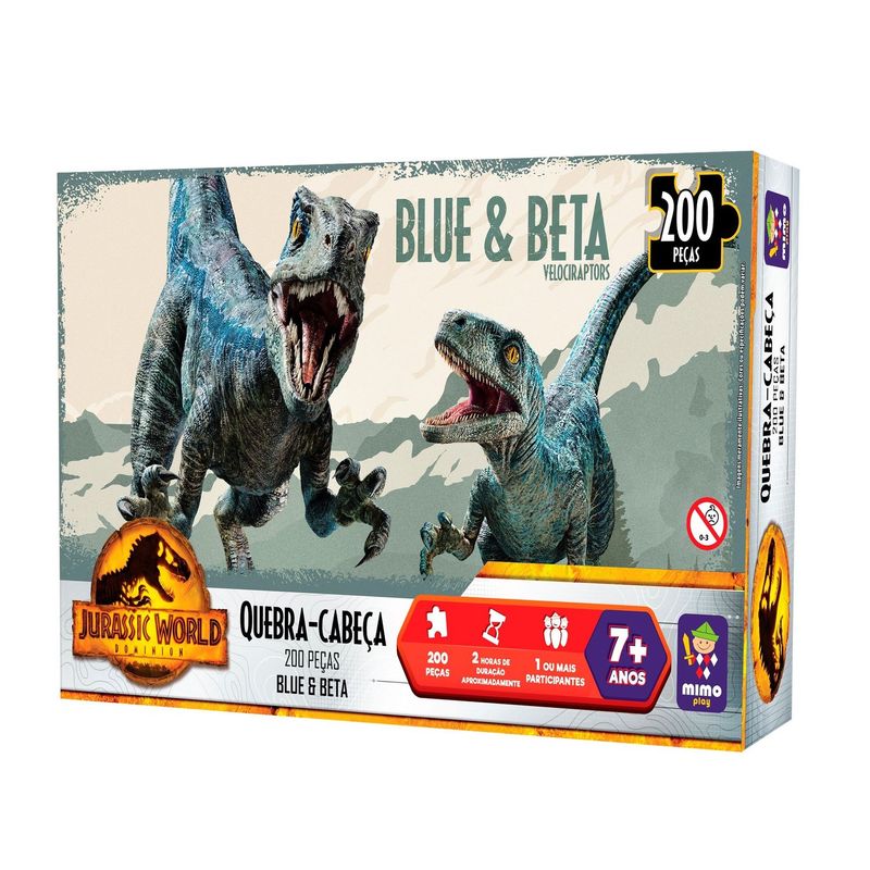Quebra-Cabe a Jurassic World Blue   Beta 200 Pe as - Mimo 1