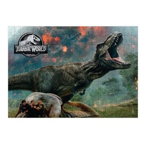 Quebra-Cabeça Jurassic World Fúria do T-Rex 200 Peças - Mimo