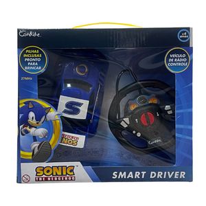 Carro Controle Remoto 3 Funções Sonic Smart Driver - Candide