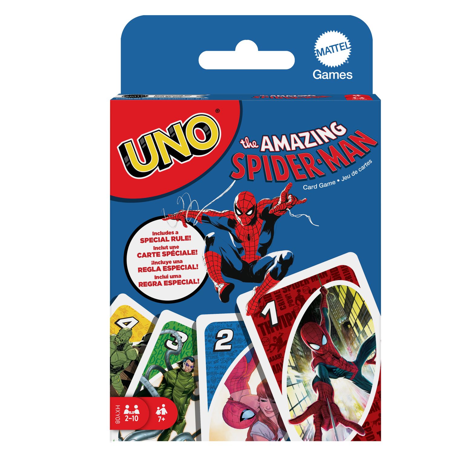 Jogo Uno Marvel Spider Man - Mattel - Barão Distribuidor