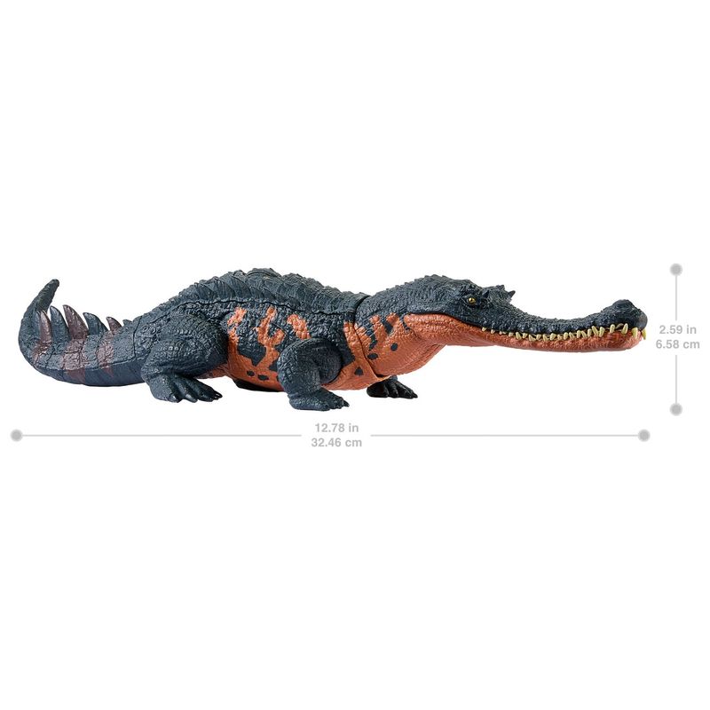 Jurassic World Rugido Selvagem Gryposuchus - Mattel 5