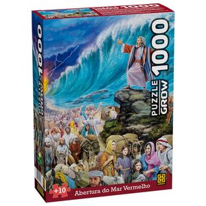 Puzzle 1000 Peças Abertura do Mar Vermelho - Grow