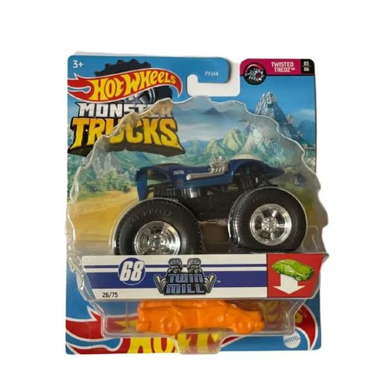 Carrinho Hot Wheels Monster Trucks Twin Mill - Mattel 0