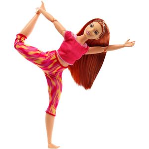 Barbie Feita para Mexer Ruiva Roupas Esportivas - Mattel