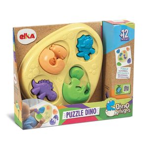 Puzzle Encaixe Dino - Elka