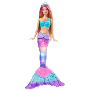 Barbie Dreamtopia Sereia Luzes e Brilhos - Mattel
