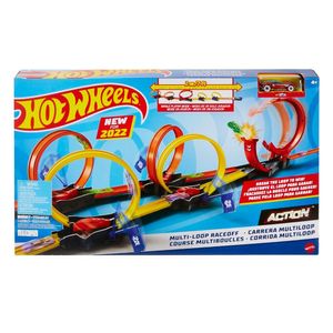 Hot Wheels Pista Action Multi Loop Race-Of - Mattel