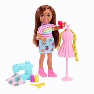 Barbie Boneca Chelsea Profissões Estilista - Mattel