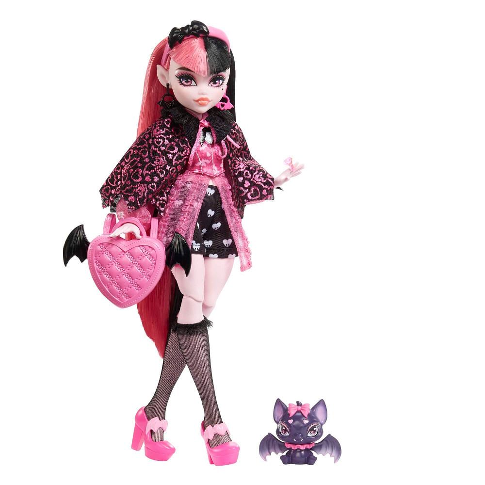 Boneca Monster High Draculaura Moda Mattel Oferta Especial
