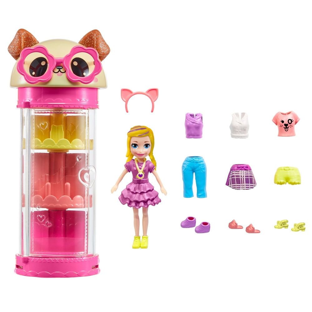 Polly Pocket Veículo Carrinho Pet Shop - CMG40/5 - Mattel em Promoção na  Americanas