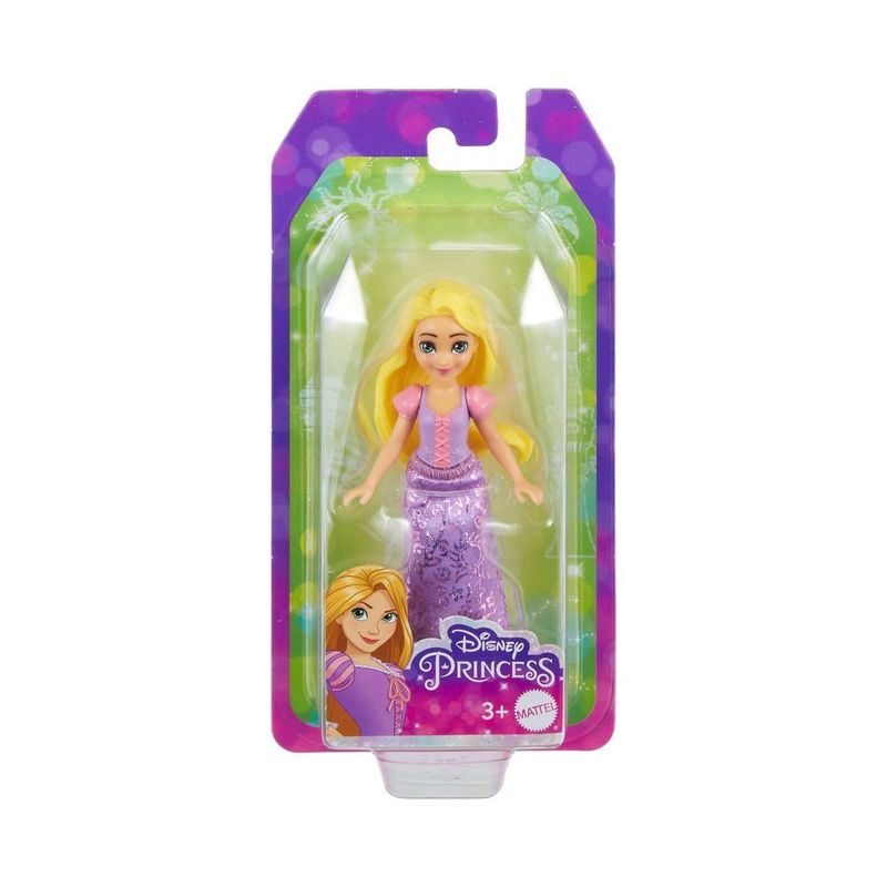Disney Boneca Mini Princesa Rapunzel 9 cm - Mattel 5