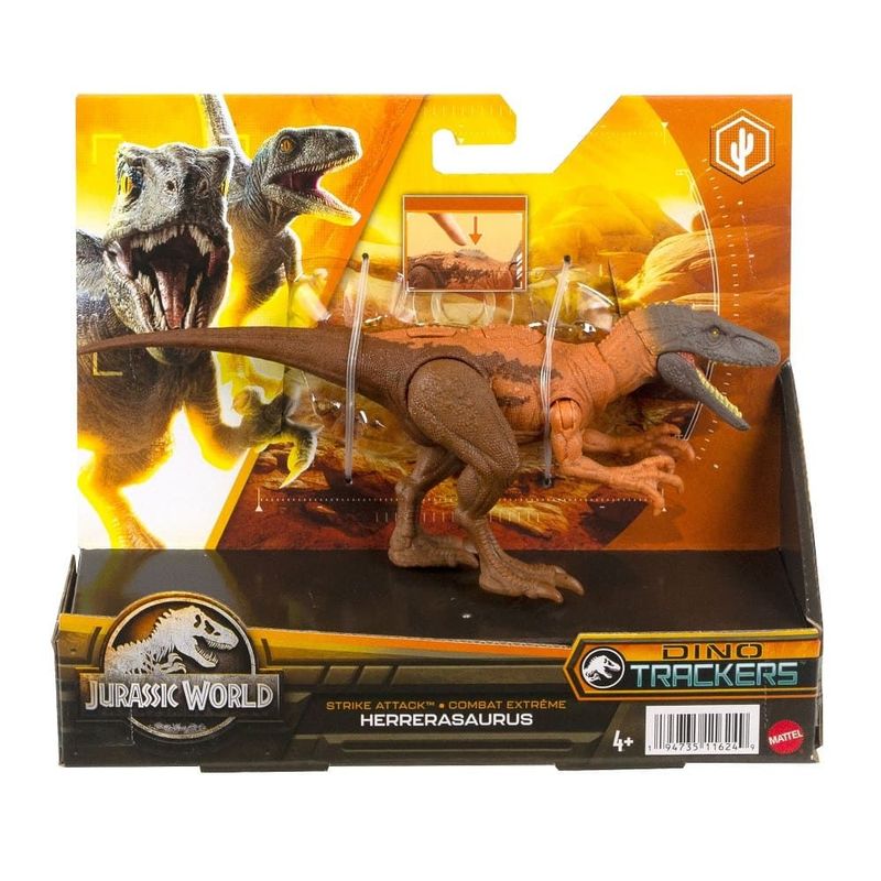Jurassic World Strike Attack Herrerasaurus - Mattel 5