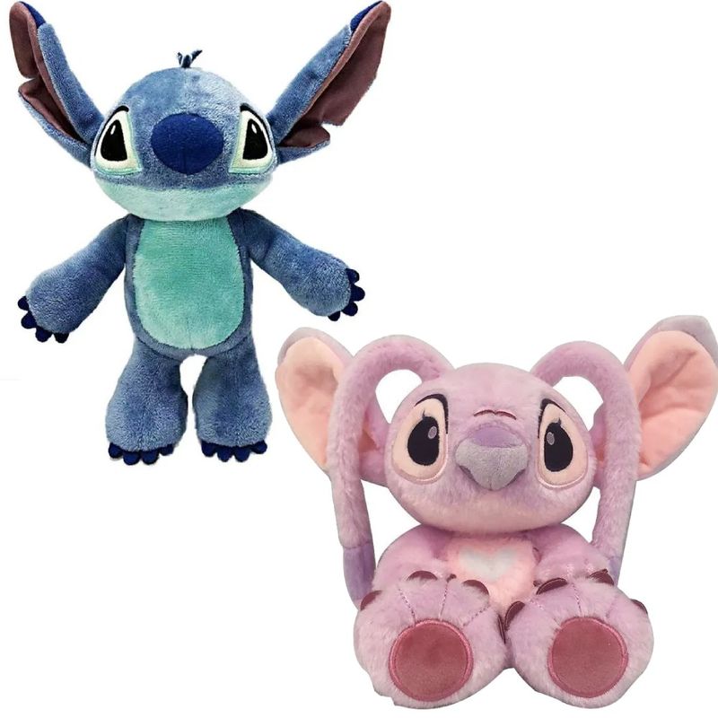 Kit-Pelucias-Disney-Stitch-e-Angel-20-cm---Fun-Divirta-se---Copy