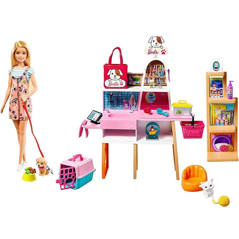 Barbie Playset Estação Pet Shop - Toymania