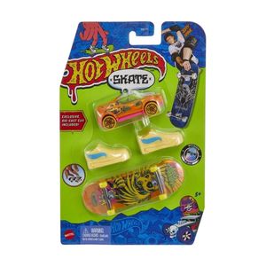 Hot Wheels Skate de Dedo Neon com Diecast Bread Box - Mattel