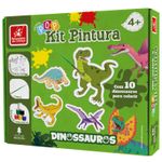 Kit de Pintura Dinossauros - Brincadeira de Crian a 0