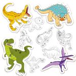 Kit de Pintura Dinossauros - Brincadeira de Crian a 1