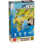 Puzzle Dinossauros do Mundo 200 Pe as - Grow 0