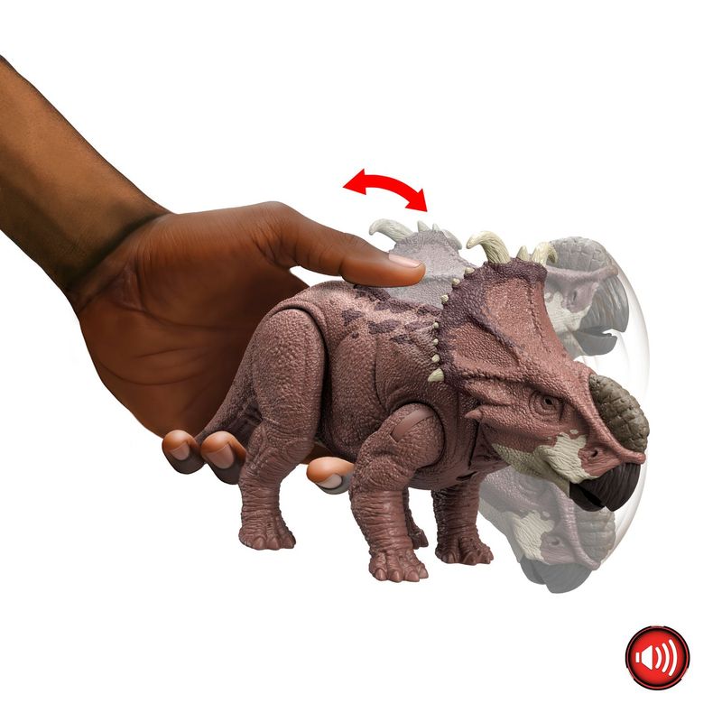 Jurassic World Rugido Selvagem Pachyrhinosaurus - Mattel 2