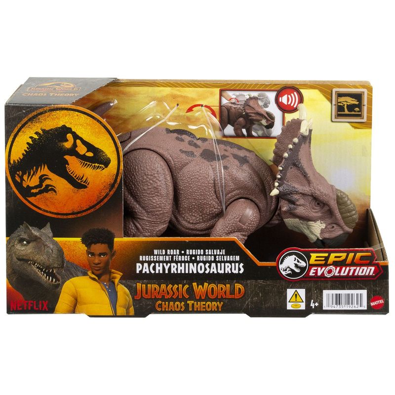 Jurassic World Rugido Selvagem Pachyrhinosaurus - Mattel 3